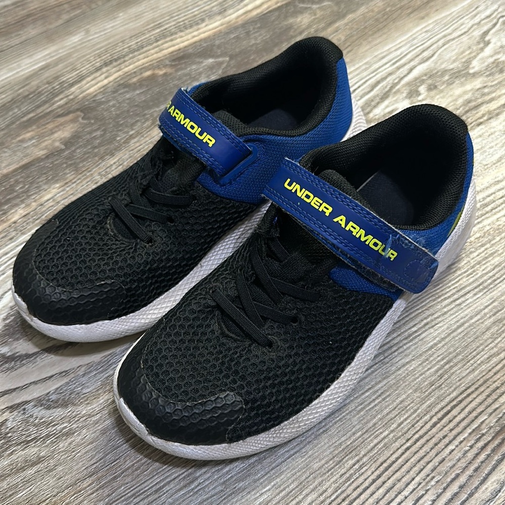 Boys Black Under Armour Sneakers 1.5 Big Kids